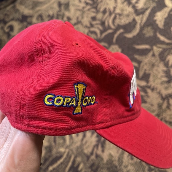 Panama Soccer Copa Oro New Era 9Twenty Hat Men's Adjustable New Red - Picture 2 of 5